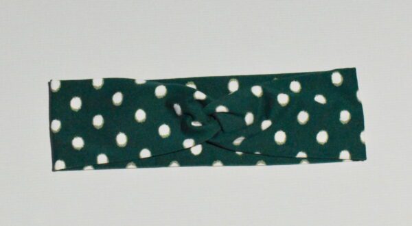 forest-green-dot-headband