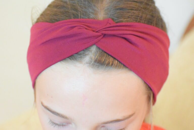 Fuchsia Bloom Women's Headband