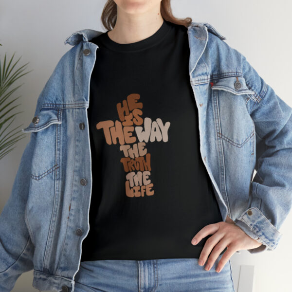 He is the Way Christian Tee - Image 2