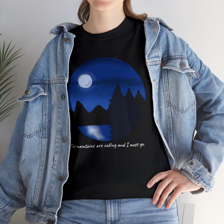 The Mountains are Calling Outdoor Tee