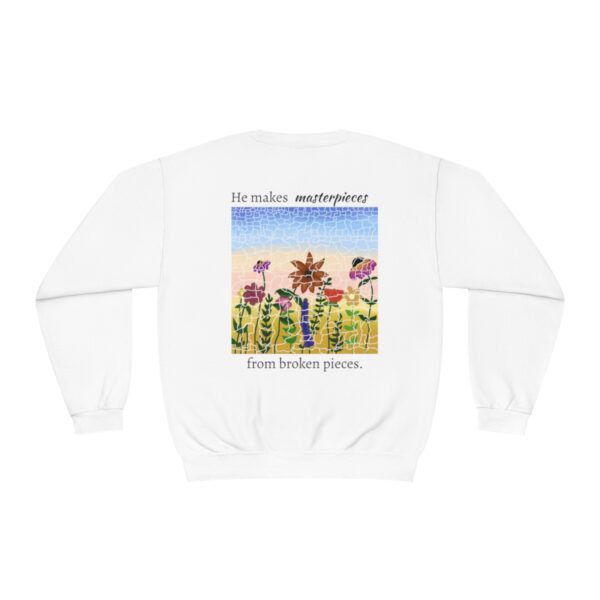 Masterpiece Unisex Christian Sweatshirt - Image 4
