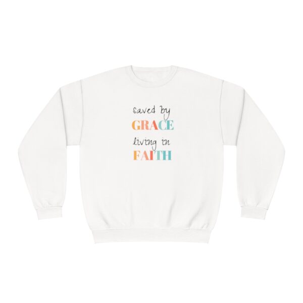 Grace and Faith Trendy Sweatshirt - Image 3