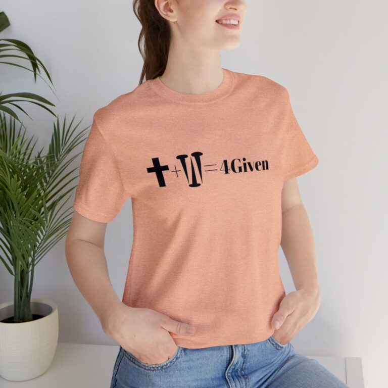 Cross and Nails 4Given Unisex Tee