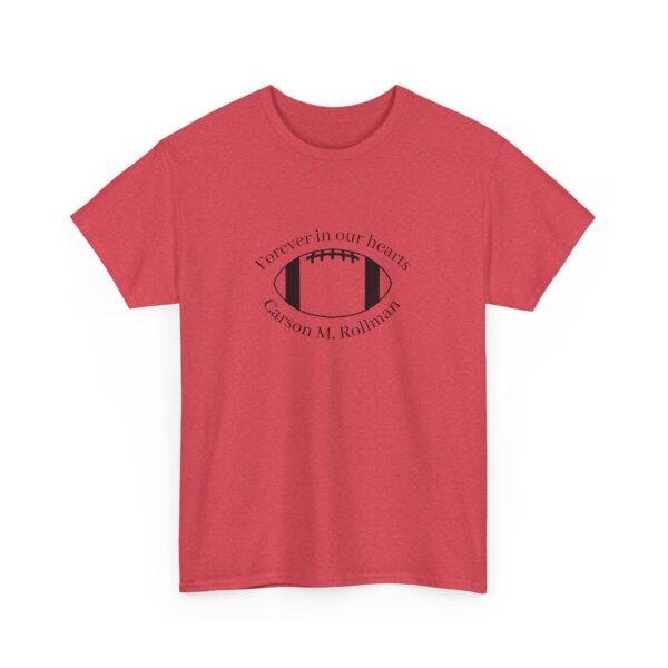 Carson Rollman Football Memory Tee - Image 8