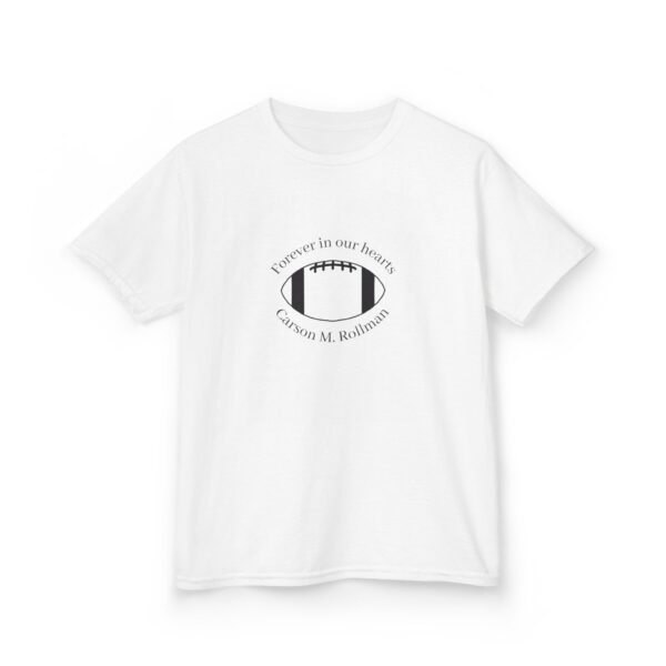 Kids Heavy Cotton™ Tee Carson Rollman Memory Tee - Image 3