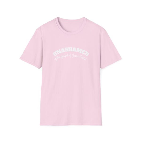 Unashamed of the Gospel Unisex Softstyle T-Shirt - Image 14