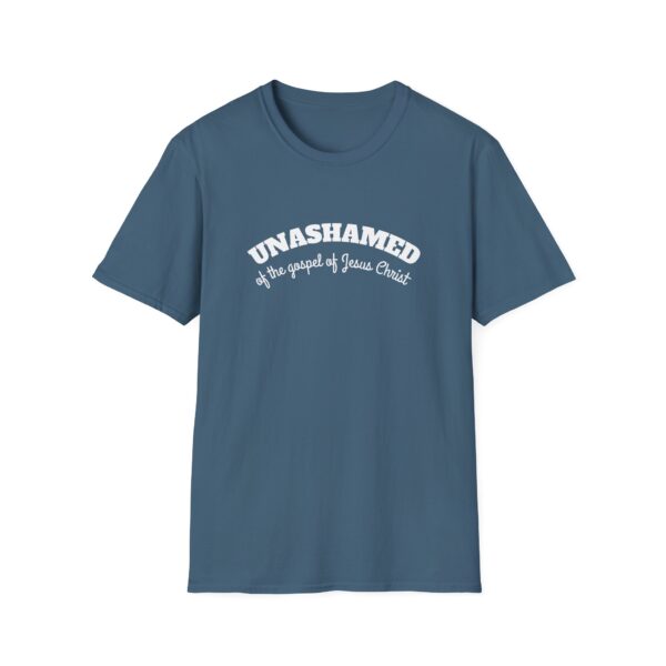 Unashamed of the Gospel Unisex Softstyle T-Shirt - Image 11