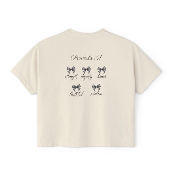 Proverbs 31 Women's Boxy Tee