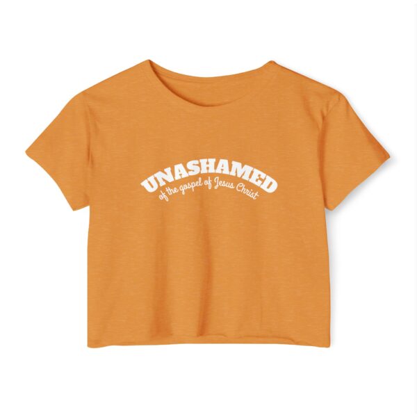 Unashamed Women's Crop Top gold