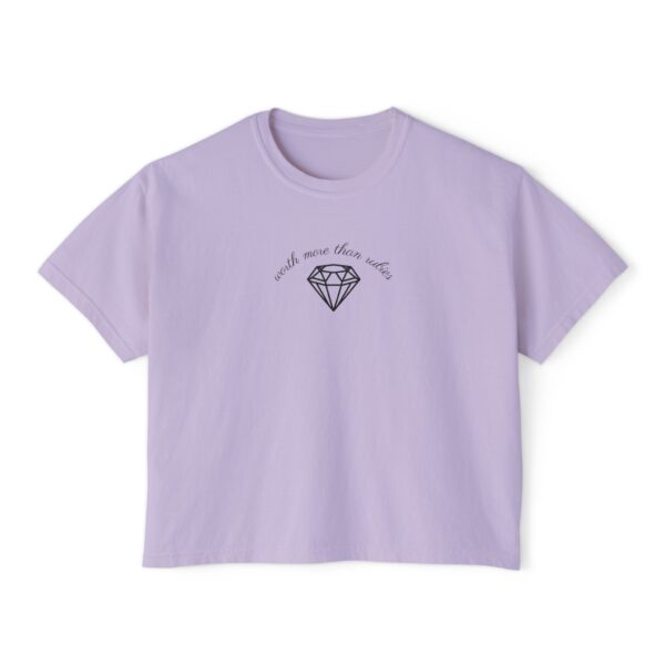 Proverbs 31 Women's Boxy Tee lavender