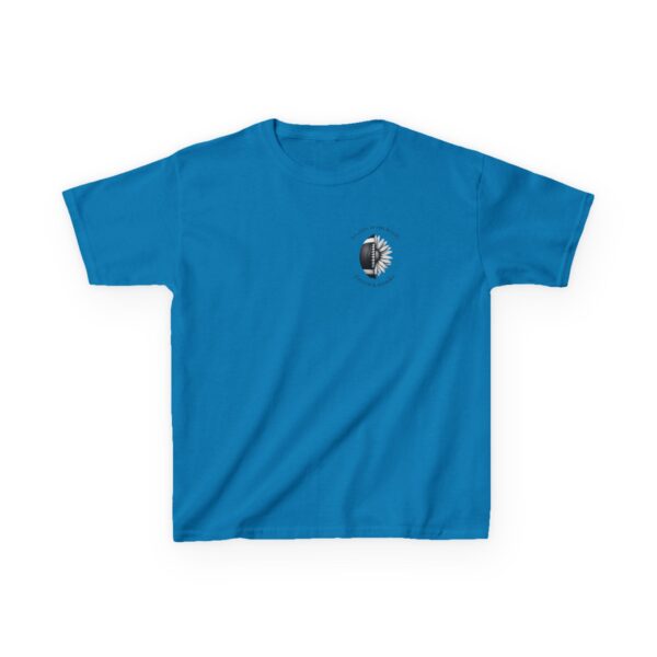 Carson & Annika Black/white Kids Heavy Cotton™ Tee - Image 5