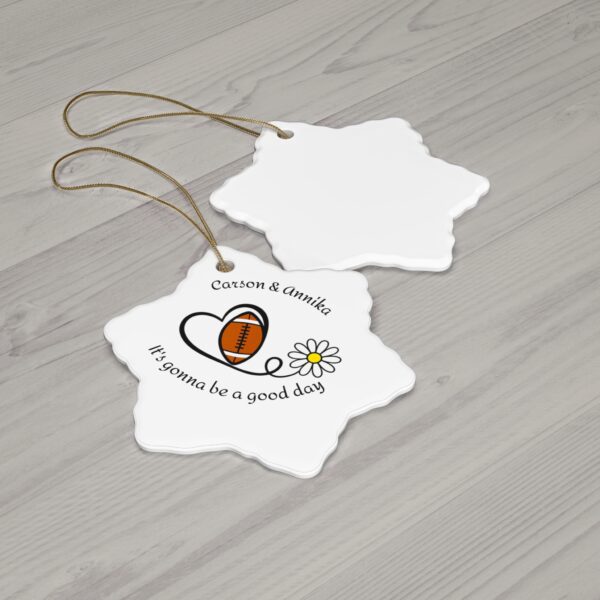 Christmas Tree Ceramic Ornament - Image 8