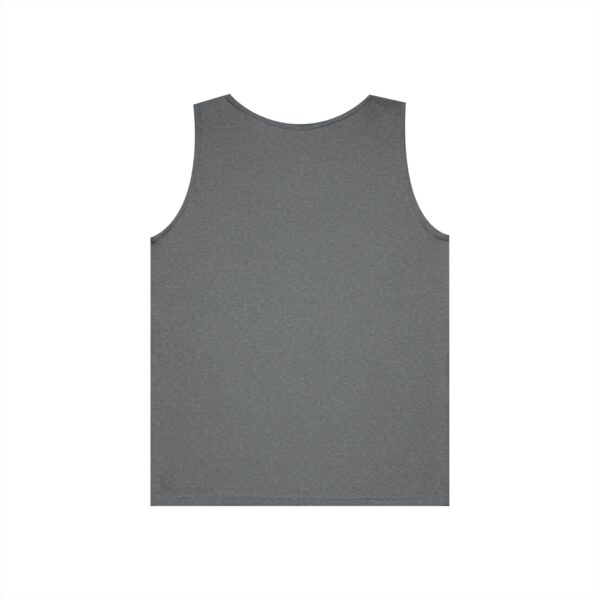 Heart, Football, Daisy Unisex Heavy Cotton Tank Top - Image 10