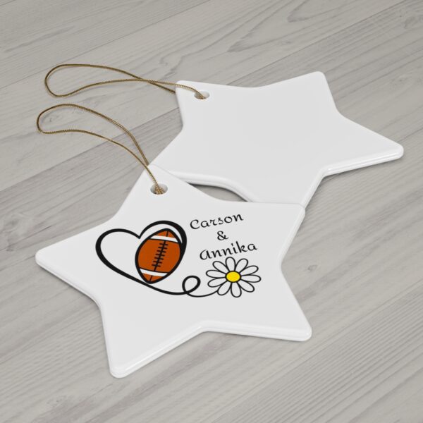 Christmas Tree Ceramic Ornament - Image 2