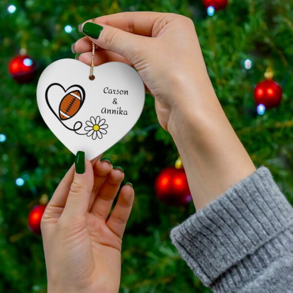 Christmas Tree Ceramic Ornament - Image 6
