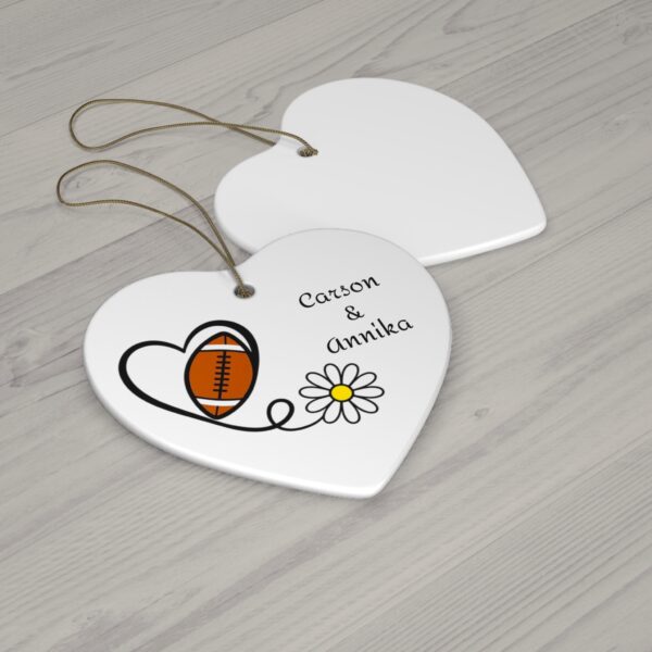 Christmas Tree Ceramic Ornament - Image 5