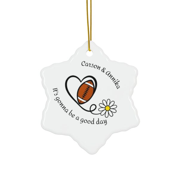 Christmas Tree Ceramic Ornament - Image 7