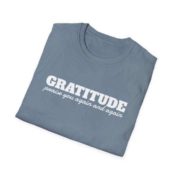 Gratitude Adult Unisex Softstyle T-Shirt - Image 8