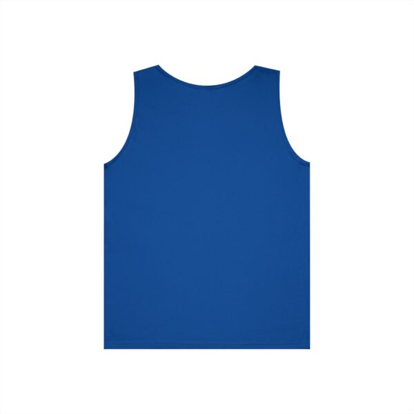 Heart, Football, Daisy Unisex Heavy Cotton Tank Top - Image 14