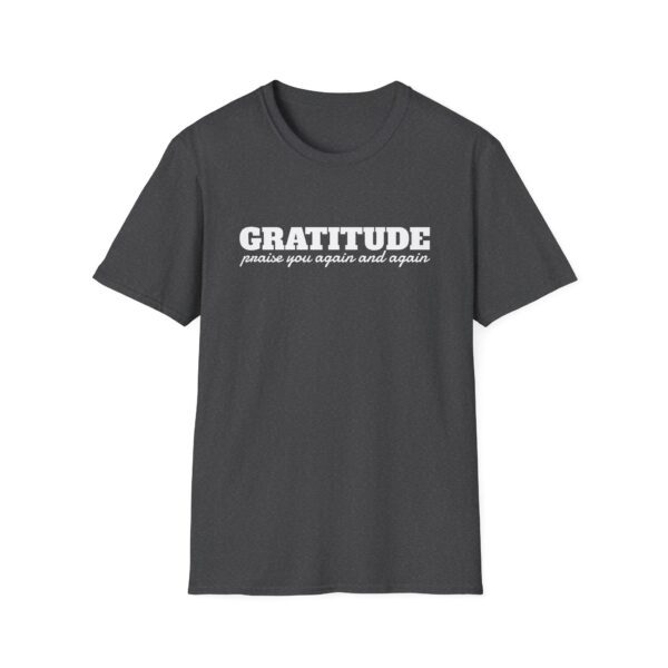 Gratitude Adult Unisex Softstyle T-Shirt - Image 4