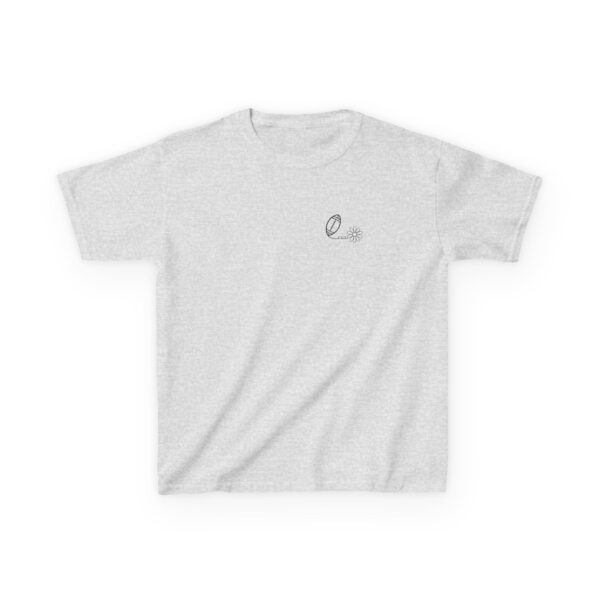 Football Daisy Design Kids Heavy Cotton™ Tee - Image 3
