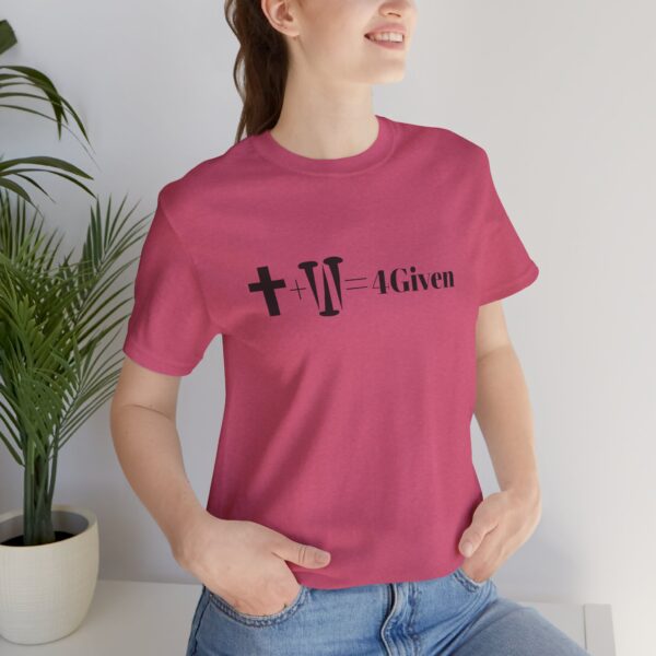 Cross and Nails 4Given Unisex Tee - Image 48