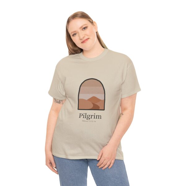 Pilgrim Unisex Heavy Cotton Tee - Image 12