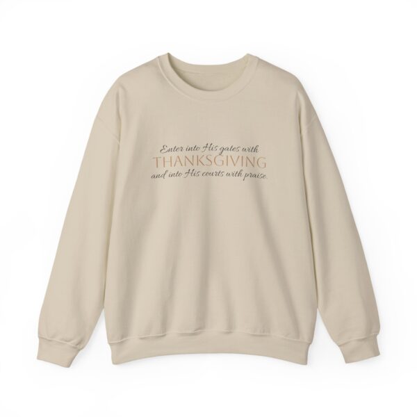 Thanksgiving Pumpkin Unisex Sweatshirt - Image 6