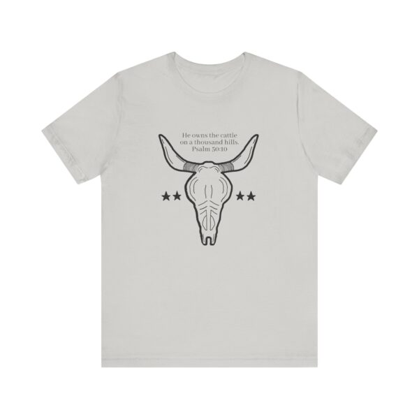 Psalm 50:10 Unisex Jersey Short Sleeve Tee - Image 17