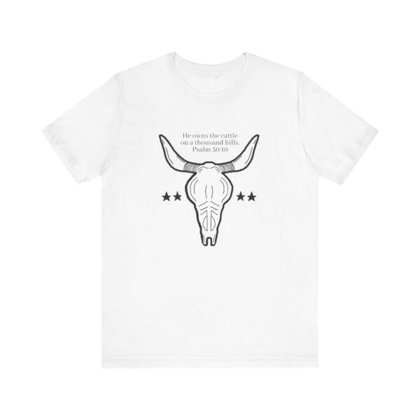 Psalm 50:10 Unisex Jersey Short Sleeve Tee