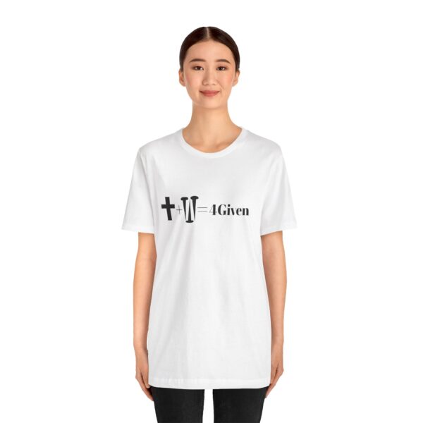 Cross and Nails 4Given Unisex Tee - Image 3