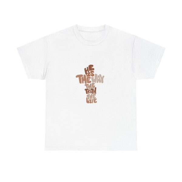 He is the Way Unisex Heavy Cotton Tee
