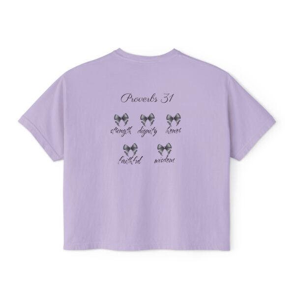 Proverbs 31 Women's Boxy Tee - Image 12