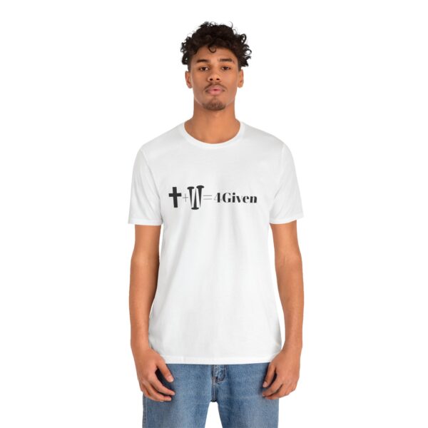 Cross and Nails 4Given Unisex Tee - Image 4