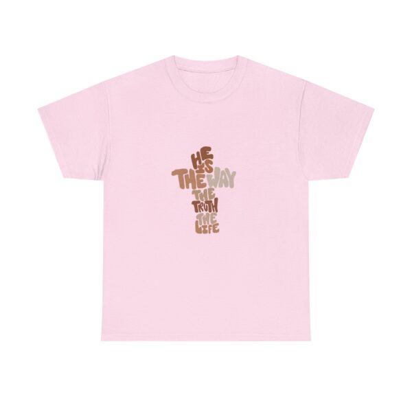 He is the Way Unisex Heavy Cotton Tee - Image 41