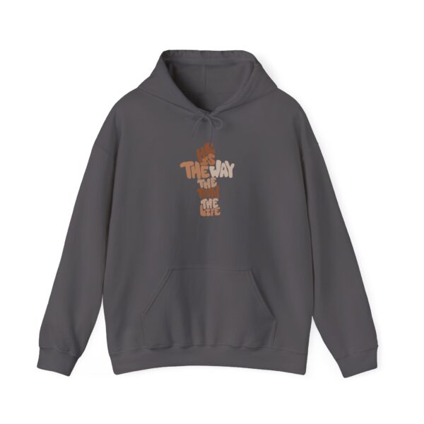 He is the Way Unisex Heavy Blend™ Hooded Sweatshirt - Image 13