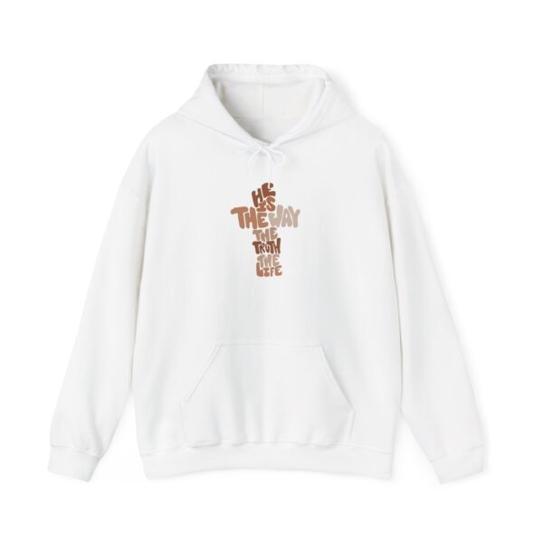 He is the Way Unisex Heavy Blend™ Hooded Sweatshirt