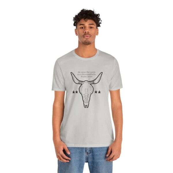 Psalm 50:10 Unisex Jersey Short Sleeve Tee - Image 20