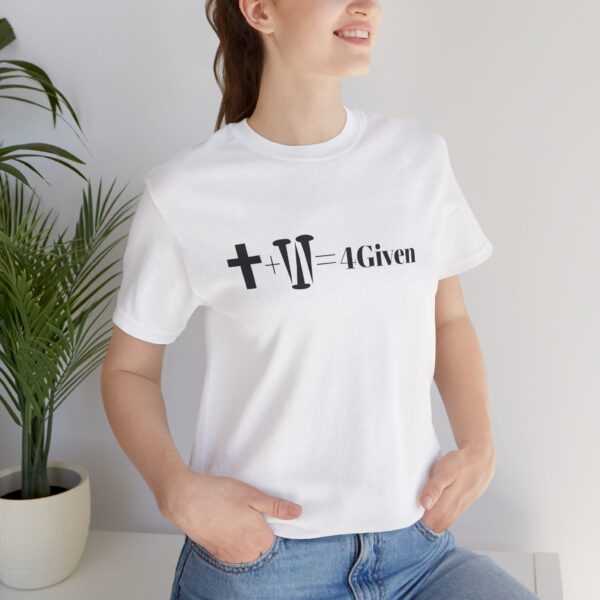 Cross and Nails 4Given Unisex Tee - Image 6