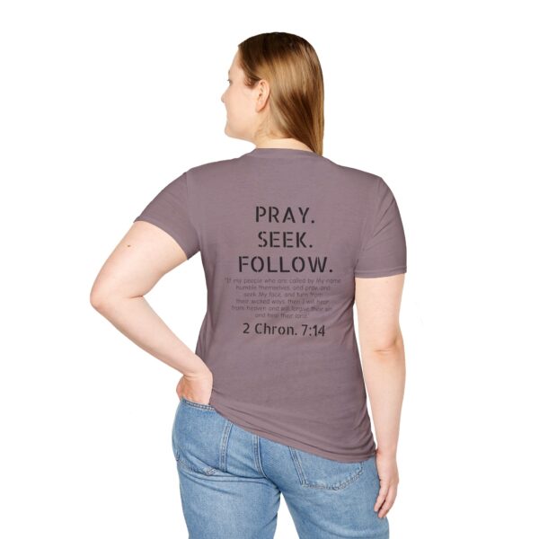 Pray Seek Follow Unisex Christian Tee - Image 54