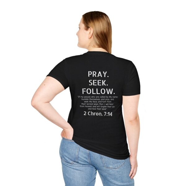 Pray Seek Follow Unisex Christian Tee - Image 12