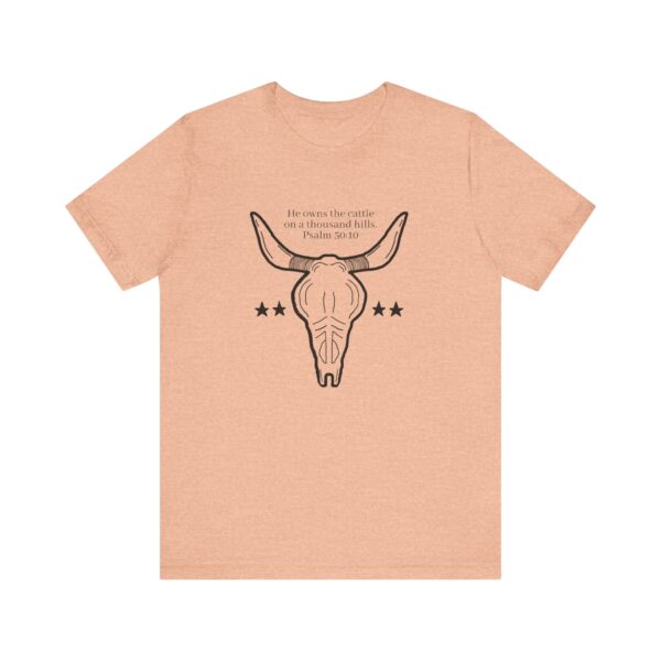 Psalm 50:10 Unisex Jersey Short Sleeve Tee - Image 21