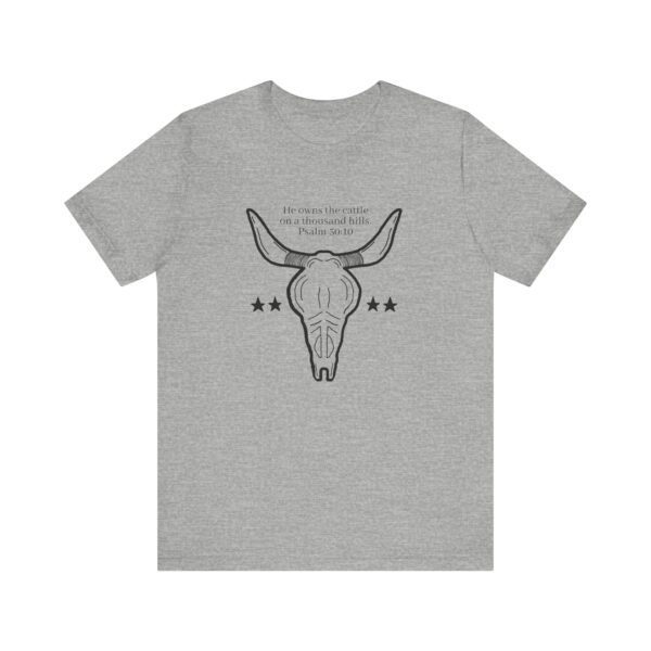 Psalm 50:10 Unisex Jersey Short Sleeve Tee - Image 33