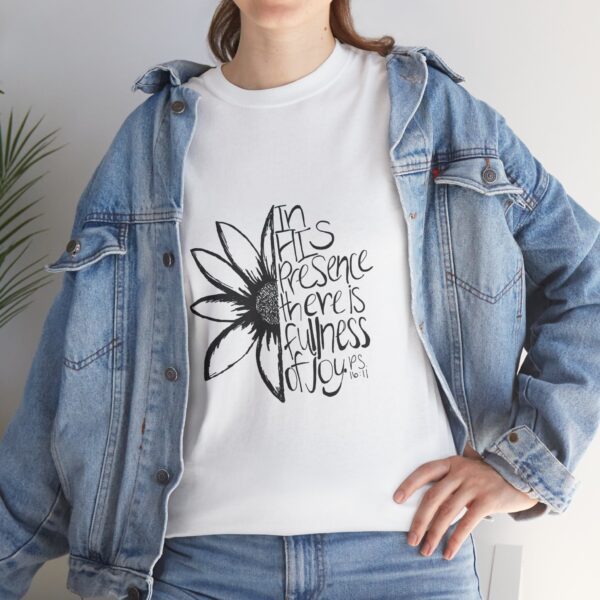 Psalm 16:11 Unisex Heavy Cotton Tee - Image 5