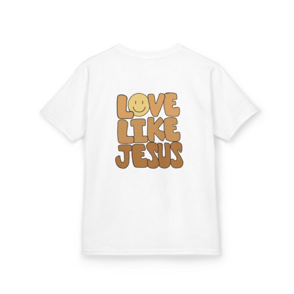 Love Like Jesus Kids Tee - Image 4