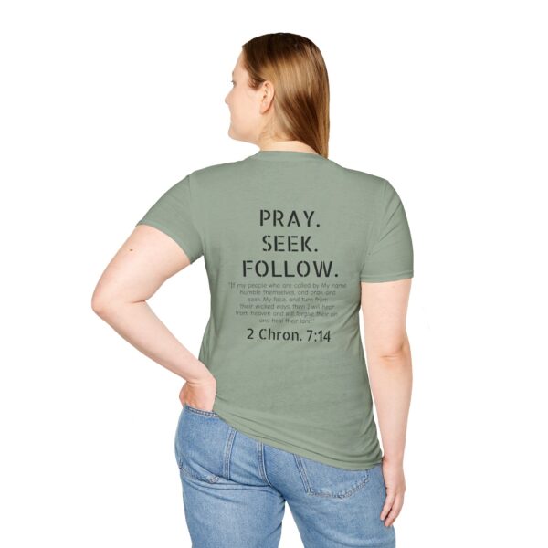 Pray Seek Follow Unisex Christian Tee - Image 36