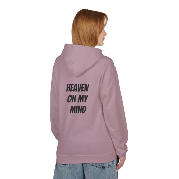 Heaven on My Mind Unisex Midweight Softstyle Fleece Hoodie plum