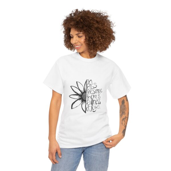 Psalm 16:11 Unisex Heavy Cotton Tee - Image 3