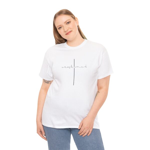 Unashamed Unisex Heavy Cotton Tee - Image 4