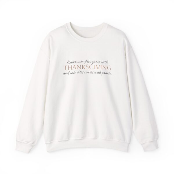 Thanksgiving Pumpkin Unisex Sweatshirt